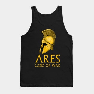 Ancient Greece Classical Greek Mythology God Of War Ares Tank Top